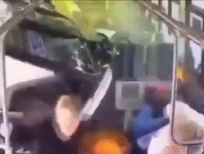 Sitting there minding your own business and this happens