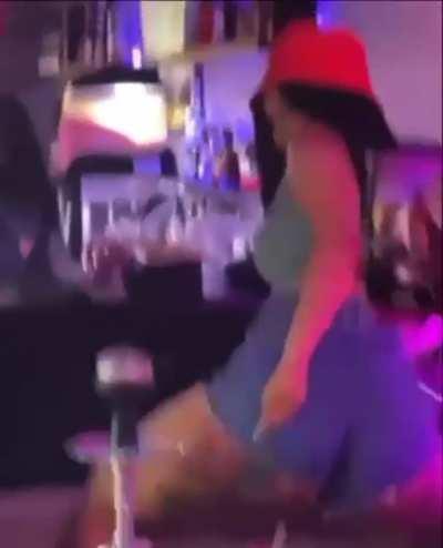 Twerking in club