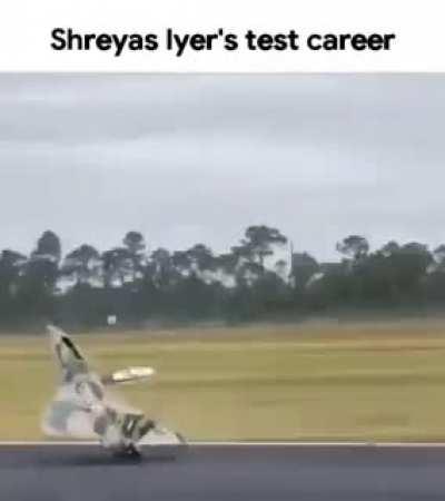Iyer's test career when he gets dropped next match