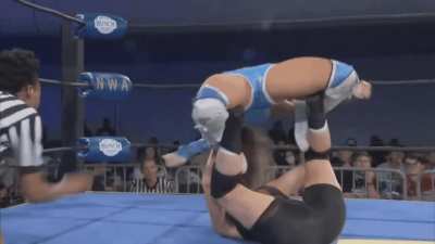 Chelsea hoisted up and stretched out