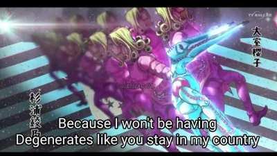 Funny Valentine has caught you watching some weird shit