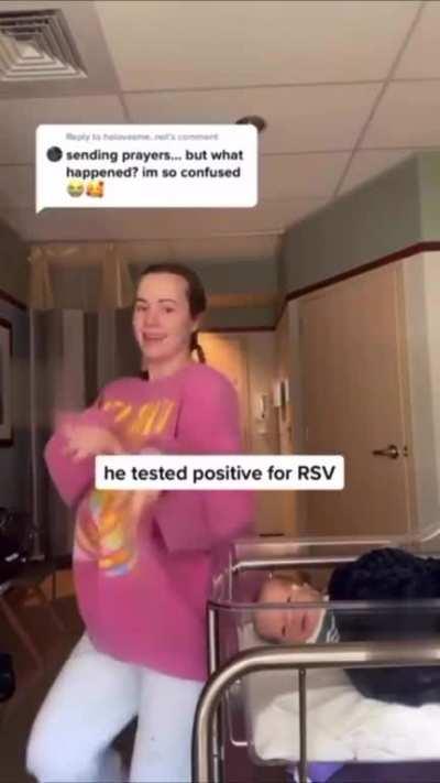 She's killing it🔥🔥 (the baby)