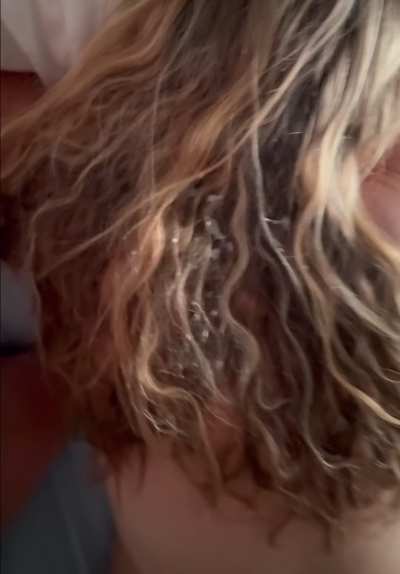 I find brushing it in is easier than washing it out. What is your preference?