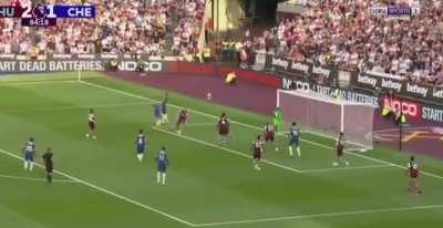 Mykhailo Mudryk missed chance (85th minute)