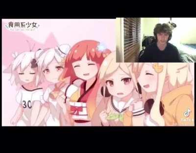 Got hit with that anime flashbang