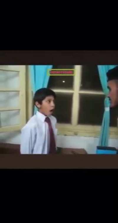 I feel like this kind of thing has happened to all of us who went to school in Pakistan, or we have witnessed something similar.