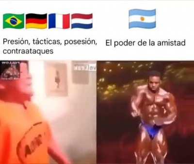 Hoy juega Messi 😁