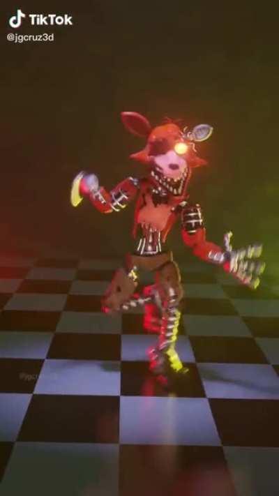 (Not mine again) @jgcruze3d from Twitter made another dancing animation, instead of it as Freddy it's foxy. Just want to share it with you all!