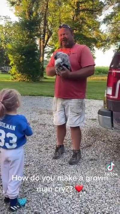 Big man with a big heart