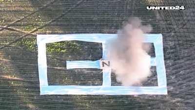 Testing Ukrainian cardboard drones that attacked the airport in Kursk