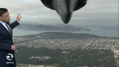 government spy drone caught checking out weather camera..