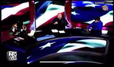 Ye showing love to Uzi & Carti during his interview with Alex Jones