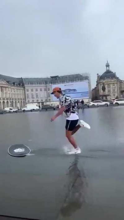 HMRB while I skimboard