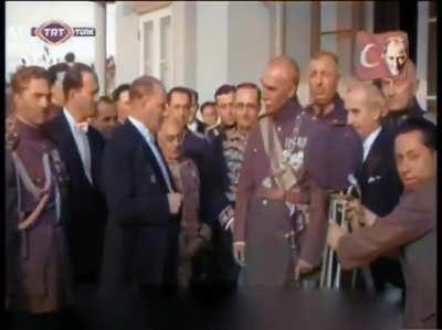 Year 1934. Leaders of Turkey & Iran speak without interpreters. President of Turkey Ataturk speaks Turkish, Reza Shah Pahlavi of Iran speaks Azerbaijani. They understand each other. Azerbaijani is mother tongue of 30 million Azerbaijanis in Iran.