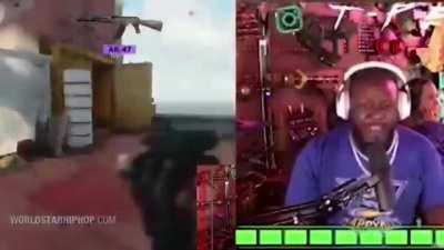 Chad T Pain wiping out ,a team full of racist , incel cod players by himself