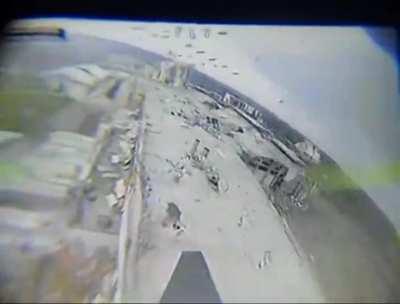 Full FPV drone mission near Bakhmut. From takeoff to searching and eventually engaging a target.