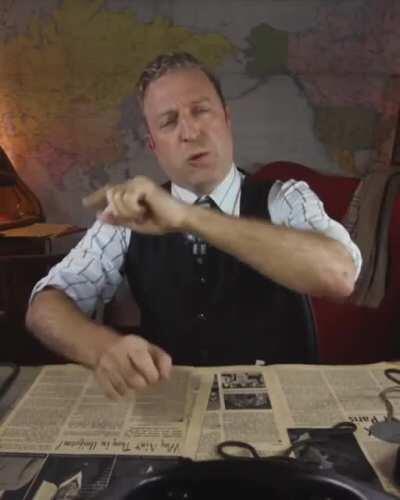 But I don't want to be mustache man...