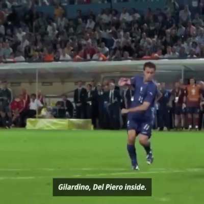 Golaço de Del Piero na semi da copa do mundo 2006 contra a Alemanha