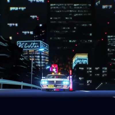 NIGHTRIDER 妖獣都市 (inspired by the anime that got me into cyberpunk Akira & Wicked City)