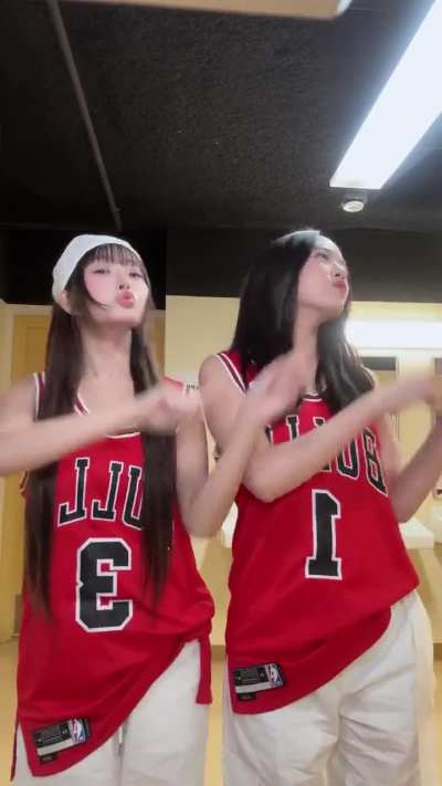 240805 IVE Official TikTok Update with Yujin & Rei