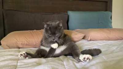 If I’m going to wash, I’m going to be comfortable…