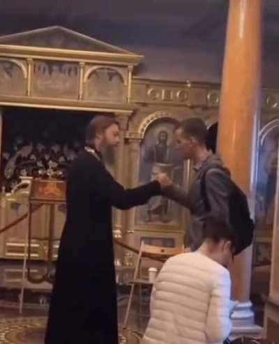 Russian Orthodox priest - your bro