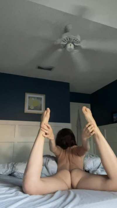 Morning Stretches and a lot of Booty