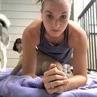 Trying to do a quick workout at home be like