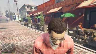 Favorite pastime in GTA V? Showing NPC' who's boss