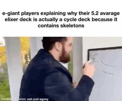 ah yes, cycle at its finest