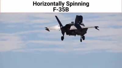 A spinning plane