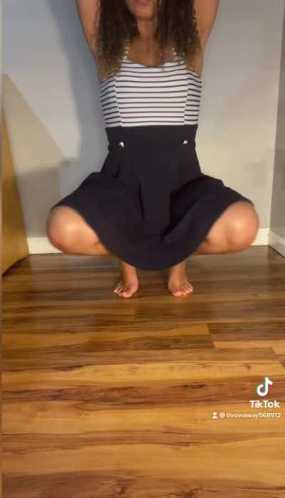 I love doing the TikTok trends and making them dirty