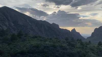 Big Bend: Look at how green it is!!