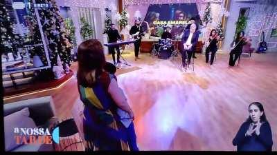 Marco Paulo deixa cair Mic! xD