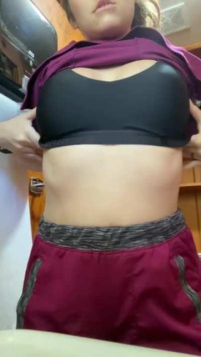 Tits are looking pretty dang firm!!!! Best I have ever felt about myself in several years because of so much weight lost!!