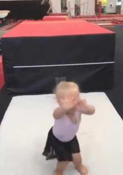 You may have difficulty with the task, but you can still stick the landing.