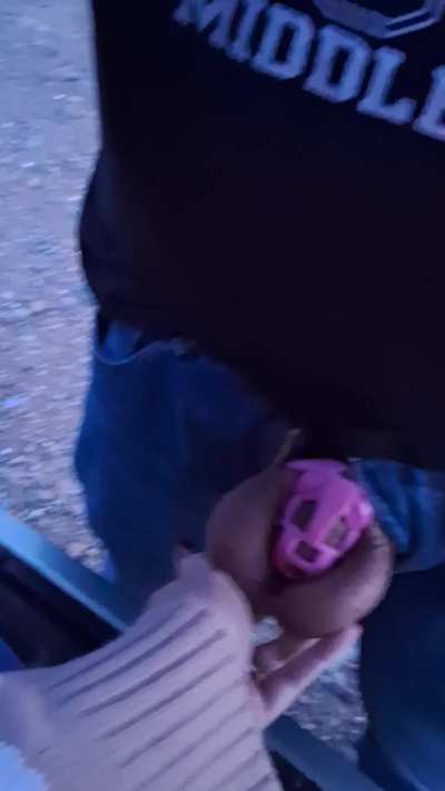 I always have him in the palm of my hand 🖤