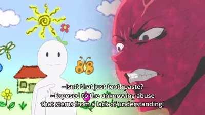 Isn't Choco-mint toothpaste? [Uzaki-chan Wants to Hang Out!]