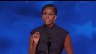 Michelle Obama absolutely murdering Trump onstage