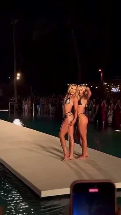 Runway walk and turn