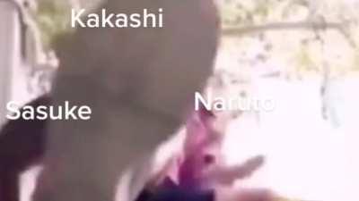 Poor kakashi