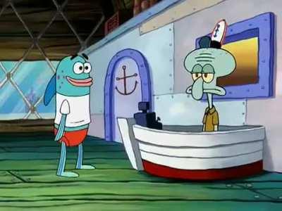 Have a spongebob episode 