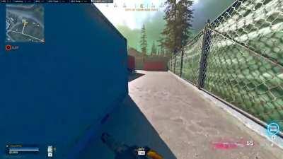 Shield stuns guy gets a little mad in solos