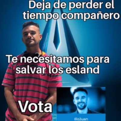 Deja de perder el tiempo, vota.