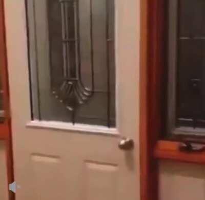 violent Canadian storm