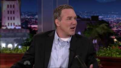 Norm gives Conan some advice from the heart