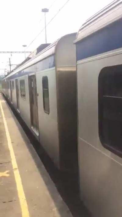 Took the train but the wrong way