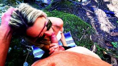 When he grabs me by the hair/skull and puts me to work!!!