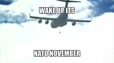 NATO November is now.