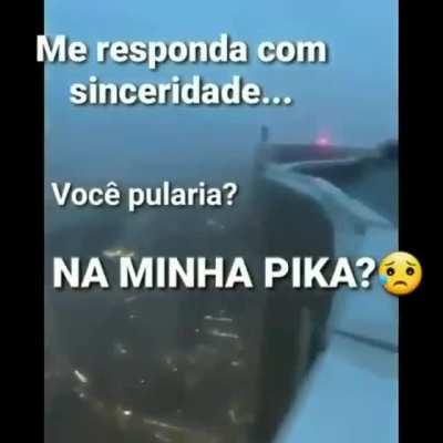 eu pularia